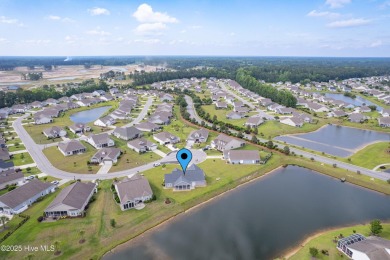 This is the only  2326 SQFT custom built rancher of this style on Farmstead Golf Links in North Carolina - for sale on GolfHomes.com, golf home, golf lot