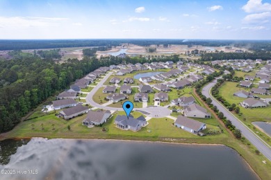 This is the only  2326 SQFT custom built rancher of this style on Farmstead Golf Links in North Carolina - for sale on GolfHomes.com, golf home, golf lot