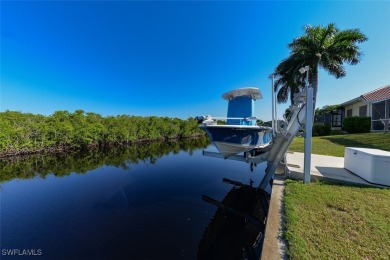 Welcome to your slice of paradise! This inviting 3-bedroom on Twin Isles Country Club in Florida - for sale on GolfHomes.com, golf home, golf lot