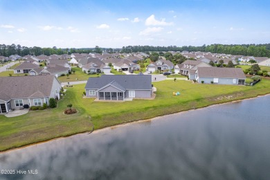 This is the only  2326 SQFT custom built rancher of this style on Farmstead Golf Links in North Carolina - for sale on GolfHomes.com, golf home, golf lot