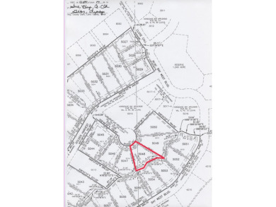 Lot 5048 is so large that the rear of the lot spreads over the 2 on Apple Rock Golf Course - Horseshoe Bay in Texas - for sale on GolfHomes.com, golf home, golf lot