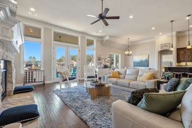 PREMIER LAKEFRONT & GOLF-AREA LIVING ON LAKE MARIA! Perfectly on Isabella Golf Course  in Arkansas - for sale on GolfHomes.com, golf home, golf lot