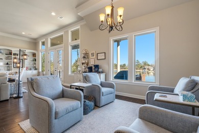 PREMIER LAKEFRONT & GOLF-AREA LIVING ON LAKE MARIA! Perfectly on Isabella Golf Course  in Arkansas - for sale on GolfHomes.com, golf home, golf lot