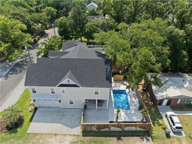 This exquisite, custom built St. Simons Island beach house is on Sea Island Golf Club in Georgia - for sale on GolfHomes.com, golf home, golf lot