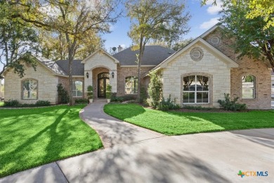 Ring in 2025 in this luxurious custom home distinctively on Mill Creek Golf Club in Texas - for sale on GolfHomes.com, golf home, golf lot