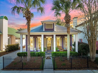 Lovingly nicknamed ''Sea La Vie,'' this Caribbean-inspired on Sandestin Golf and Beach Resort - The Links in Florida - for sale on GolfHomes.com, golf home, golf lot