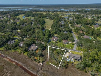 Beautiful marshfront lot available in the coveted waterfront on Oak Grove Island Golf and Country Club in Georgia - for sale on GolfHomes.com, golf home, golf lot