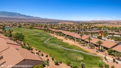 This tranquil oasis is nestled right on the golf course, making on Wolf Creek At Paradise Canyon in Nevada - for sale on GolfHomes.com, golf home, golf lot