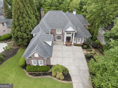 Experience luxury living at its finest in this stunning on Alpharetta Athletic Club East in Georgia - for sale on GolfHomes.com, golf home, golf lot
