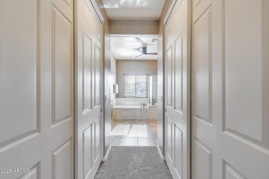 Premium corner lot backing to a wash with no neighbors behind or on Estrella Mountain Ranch Golf Course in Arizona - for sale on GolfHomes.com, golf home, golf lot