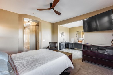 Premium corner lot backing to a wash with no neighbors behind or on Estrella Mountain Ranch Golf Course in Arizona - for sale on GolfHomes.com, golf home, golf lot