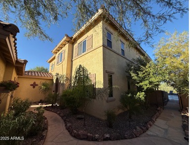Premium corner lot backing to a wash with no neighbors behind or on Estrella Mountain Ranch Golf Course in Arizona - for sale on GolfHomes.com, golf home, golf lot
