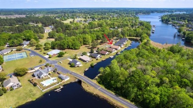 This immaculate home built by Bobby Carter Construction is easy on Players Course At Wyboo Plantation in South Carolina - for sale on GolfHomes.com, golf home, golf lot