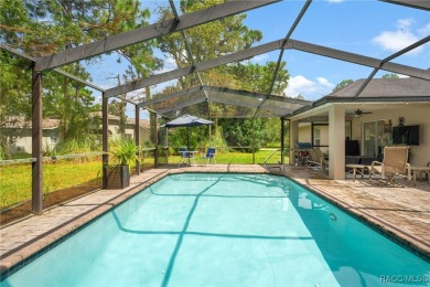 This exquisite 3-bedroom, 2-bathroom home, spanning 2,109 square on Sugarmill Woods Golf and Country Club in Florida - for sale on GolfHomes.com, golf home, golf lot