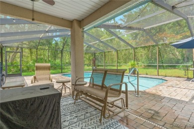 This exquisite 3-bedroom, 2-bathroom home, spanning 2,109 square on Sugarmill Woods Golf and Country Club in Florida - for sale on GolfHomes.com, golf home, golf lot