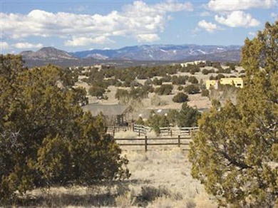 Easy building site on 3.35-acre lot with unobstructed gorgeous on The Club At Las Campanas  in New Mexico - for sale on GolfHomes.com, golf home, golf lot