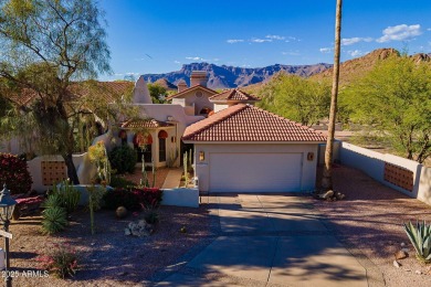 Stunning Location Features Sweeping Panoramic Rear Golf Course & on Gold Canyon Golf Resort - Sidewinder in Arizona - for sale on GolfHomes.com, golf home, golf lot