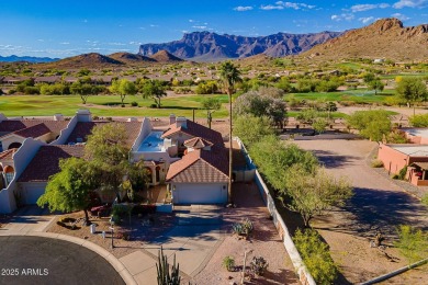 Stunning Location Features Sweeping Panoramic Rear Golf Course & on Gold Canyon Golf Resort - Sidewinder in Arizona - for sale on GolfHomes.com, golf home, golf lot