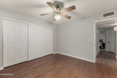 Charming 1409 sq ft twin home located in Camino Del Rey 55+ on Sunland Village Golf Club in Arizona - for sale on GolfHomes.com, golf home, golf lot