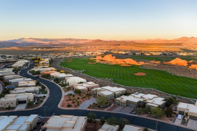 Experience resort-style living in this exquisite 3-bedroom, 2 on Sand Hollow Golf Resort in Utah - for sale on GolfHomes.com, golf home, golf lot