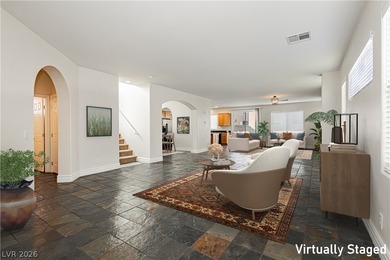 Welcome to an elevated living experience in the prestigious on Rhodes Ranch Golf Club in Nevada - for sale on GolfHomes.com, golf home, golf lot