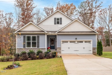 Beautiful 2-year young ranch with amazing open floor plan. This on River Golf and County Club at Lake Royale in North Carolina - for sale on GolfHomes.com, golf home, golf lot