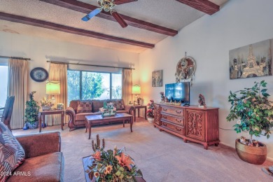 This Sun City home is delightful! Its spacious layout and large on PalmBrook Country Club in Arizona - for sale on GolfHomes.com, golf home, golf lot