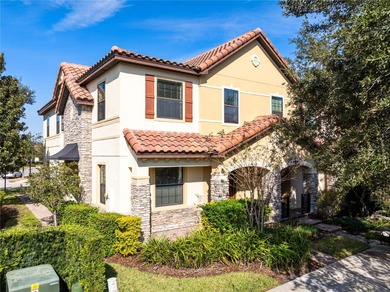 Welcome to this spacious end-unit townhome in the guard-gated on Eagle Creek Golf Club in Florida - for sale on GolfHomes.com, golf home, golf lot