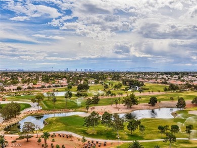 Beautifully maintained single-story home in Sun City Summerlin on Highland Falls Golf Club in Nevada - for sale on GolfHomes.com, golf home, golf lot