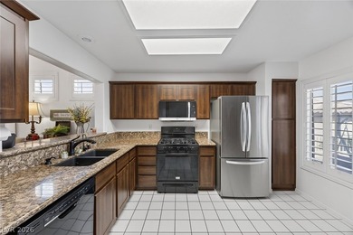 Beautifully maintained single-story home in Sun City Summerlin on Highland Falls Golf Club in Nevada - for sale on GolfHomes.com, golf home, golf lot