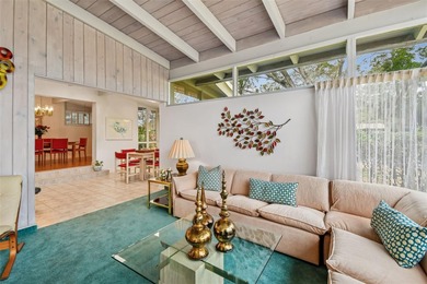 One-of-a-Kind Mid-Century home located on nearly one acre of on Rolling Hills Golf Club in Florida - for sale on GolfHomes.com, golf home, golf lot