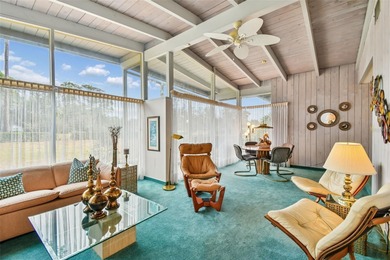 One-of-a-Kind Mid-Century home located on nearly one acre of on Rolling Hills Golf Club in Florida - for sale on GolfHomes.com, golf home, golf lot