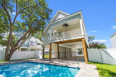 Charming New Construction Beach House with Pool and Ample on Beachwood Golf Club in South Carolina - for sale on GolfHomes.com, golf home, golf lot