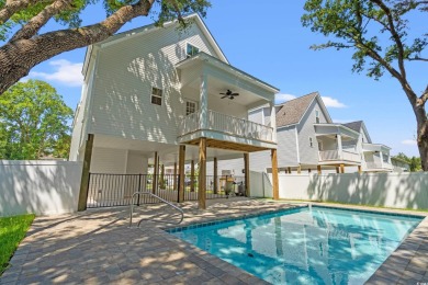Charming New Construction Beach House with Pool and Ample on Beachwood Golf Club in South Carolina - for sale on GolfHomes.com, golf home, golf lot