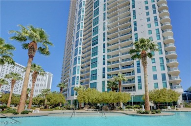 Stunning 1 bedroom & 1.5 bath high-rise condo with breathtaking on Las Vegas Country Club in Nevada - for sale on GolfHomes.com, golf home, golf lot