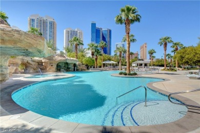 Stunning 1 bedroom & 1.5 bath high-rise condo with breathtaking on Las Vegas Country Club in Nevada - for sale on GolfHomes.com, golf home, golf lot