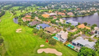 One-story, 4 bedroom + office home with Southwest exposure and on St. Andrews Country Club of Boca Raton in Florida - for sale on GolfHomes.com, golf home, golf lot