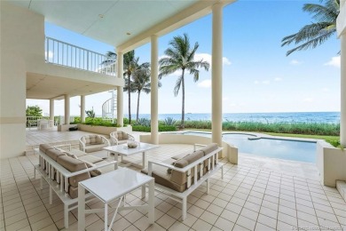 This stunning 10,000 sq ft oceanfront estate embodies luxury on Sailfish Point Golf Club, Inc. in Florida - for sale on GolfHomes.com, golf home, golf lot