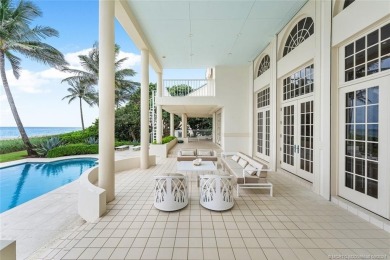 This stunning 10,000 sq ft oceanfront estate embodies luxury on Sailfish Point Golf Club, Inc. in Florida - for sale on GolfHomes.com, golf home, golf lot