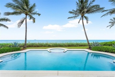 This stunning 10,000 sq ft oceanfront estate embodies luxury on Sailfish Point Golf Club, Inc. in Florida - for sale on GolfHomes.com, golf home, golf lot