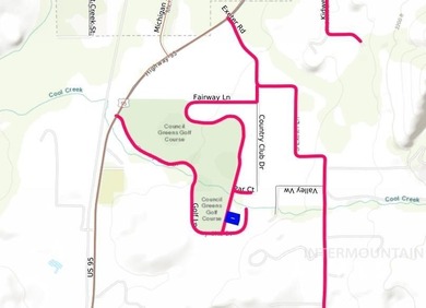 Bring your own builder to this spacious 0.48-acre homesite in on Council Mountain Golf Course in Idaho - for sale on GolfHomes.com, golf home, golf lot