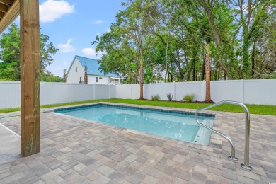 Charming New Construction Beach House with Pool and Ample on Beachwood Golf Club in South Carolina - for sale on GolfHomes.com, golf home, golf lot