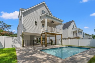Charming New Construction Beach House with Pool and Ample on Beachwood Golf Club in South Carolina - for sale on GolfHomes.com, golf home, golf lot