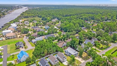 Charming New Construction Beach House with Pool and Ample on Beachwood Golf Club in South Carolina - for sale on GolfHomes.com, golf home, golf lot