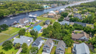 Charming New Construction Beach House with Pool and Ample on Beachwood Golf Club in South Carolina - for sale on GolfHomes.com, golf home, golf lot