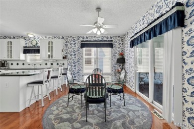 Beautifully maintained 3 bedroom home on the 4th green! This on Hawkridge Golf Course in Missouri - for sale on GolfHomes.com, golf home, golf lot