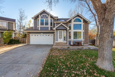 A rare find! This gorgeous three-story residence in the Hunters on Thorncreek Golf Course in Colorado - for sale on GolfHomes.com, golf home, golf lot