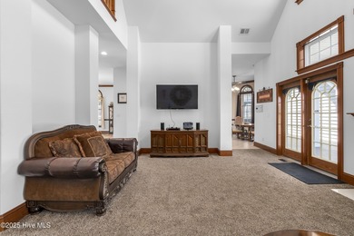 This thoughtfully designed home offers space, comfort, and on The Carolina Club in North Carolina - for sale on GolfHomes.com, golf home, golf lot