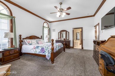 This thoughtfully designed home offers space, comfort, and on The Carolina Club in North Carolina - for sale on GolfHomes.com, golf home, golf lot