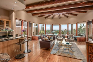 GOLF MEMBERSHIP AVAILABLE! Perched to capture breathtaking city on Desert Mountain Club - Apache Golf Course in Arizona - for sale on GolfHomes.com, golf home, golf lot